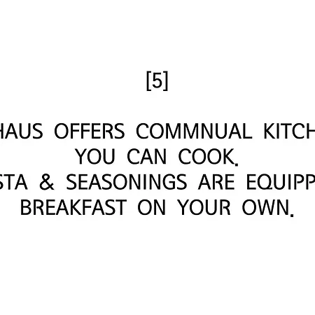 Hostel K-haus - Speaking, Contactless-self Check In